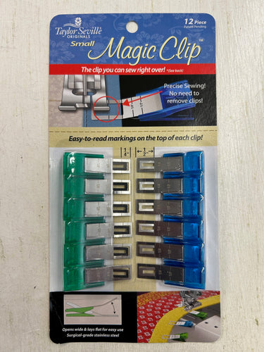 taylor seville small magic clip sew over fabric shack malmesbury