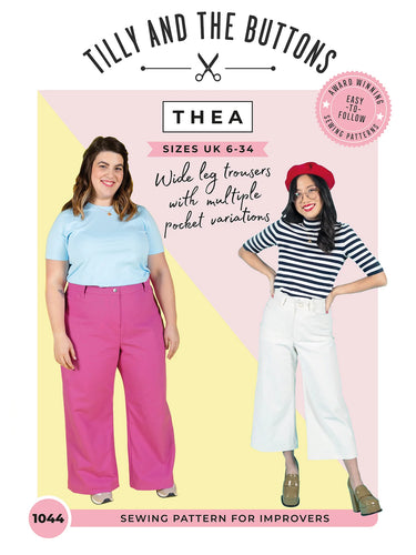 thea trousers sewing pattern tilly and the buttons fabric shack malmesbury dress making