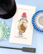 thelwell cross stitch kit fabric shack mamlesbury steady neddie 2