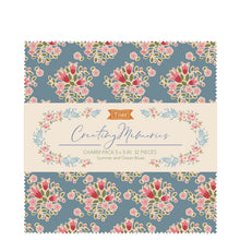 tilda creating memories charm pack blue summer pre-cut fabric shack malmesbury TD300211