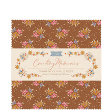 tilda creating memories charm pack brown autumn pre-cut fabric shack malmesbury TD300212