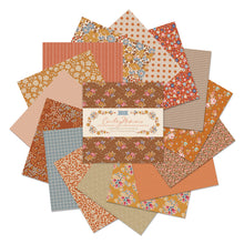 tilda creating memories charm pack brown autumn pre-cut fabric shack malmesbury TD300212