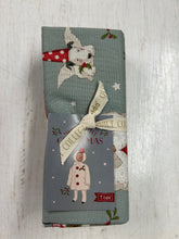 tilda merry little christmas flower floral charm pack fat quarter cotton fabric shack malmesbury holly mistletoe duck egg blue