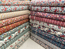 tilda village life fat quarter jelly strip roll charm pack flower floral cotton fabric shack malmesbury 2