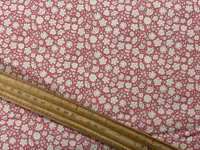tilda creating memories carla flora flower pink cotton fabric shack malmesbury