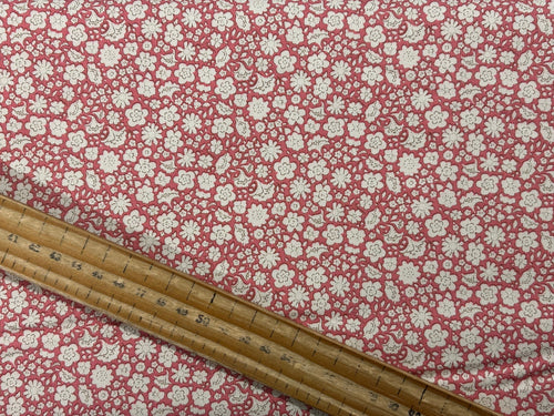 tilda creating memories carla flora flower pink cotton fabric shack malmesbury