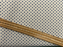 tilda creating memories polkadot polka dot spot white blue cotton fabric shack malmesbury