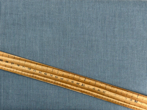 tilda creating memories tiny thin stripe blue check cotton fabric shack malmesbury