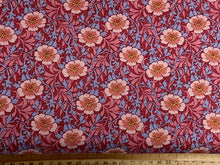 tilda hibernation autumn winter rose hibiscus flower floral cotton fabric shack malmesbury