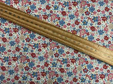 tilda village life esther cold cream flower floral cotton fabric shack malmesbury