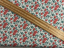 tilda village life margot rust flower floral cotton fabric shack malmesbury