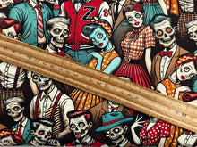 timeless treasures wicked day of the dead gala 4139 halloween gothic cotton fabric shack malmesbury