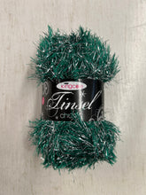 tinsel chunky king cole glittery glitter fir 1780 green fabric shack malmesbury wool yarn