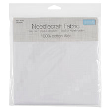 trimits aida cross stitch crosstich grid 14 count ct white fabric shack malmesbury A14_CRM-PK