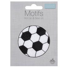 trimits badge motif patch football iron on sew on decorative fabric shack malmesbury CFM2_007