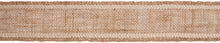 trimits cotton trimmed hessian rustic natural trim 55mm fabric shack malmesbury gtcb006