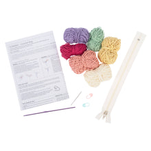 trimits crochet amigurumi crochet kit granny square zip bag fabric shack malmesbury TCRK003