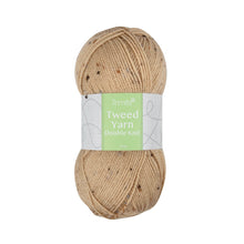 trimits double knit dk tweed nepp wool yarn 100g beige fabric shack malmesbury TYTW_835