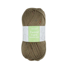 trimits double knit dk tweed nepp wool yarn olive 100g fabric shack malmesbury TYTW_572