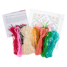 trimits half stitch tapestry needlepoint kit floral butterfly fabric shack malmesbury TTP008