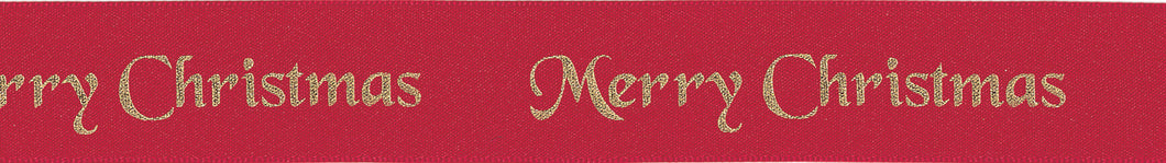 trimits merry christmas ribbon red satin 10mm fabric shack malmesbury R1233010_15