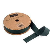 trimits polycotton bias binding 1 inch 25mm hunter green fabric shack malmesbury R77725_461