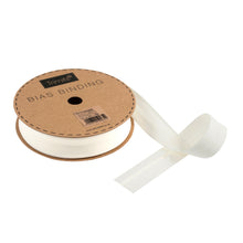 trimits polycotton bias binding 1 inch 25mm ivory fabric shack malmesbury R77725_089