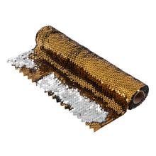 trimits slip sequin sequins sequinned fabric gold 2m x 28cm shack malmesbury TTX82 2
