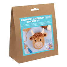 trimits beginners crochet kit amigurumi highland cow fabric shack malmesbury TCRK017
