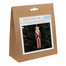trimits christmas felt decoration sewing kit beaded nutcracker fabric shack malmesbury GCK259