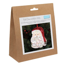 trimits christmas felt decoration sewing kit sequin santa fabric shack malmesbury GCK256