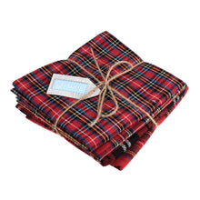 trimits christmas tartan polycotton fat quarter pack fabric shack malmesbury greens GTC143