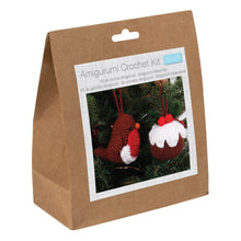 trimits crochet amigurumi christmas robin pudding kit fabric shack malmesbury TCRK023
