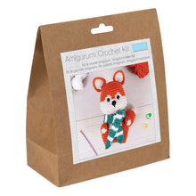 trimits crochet amigurumi fox kit fabric shack malmesbury TCRK022