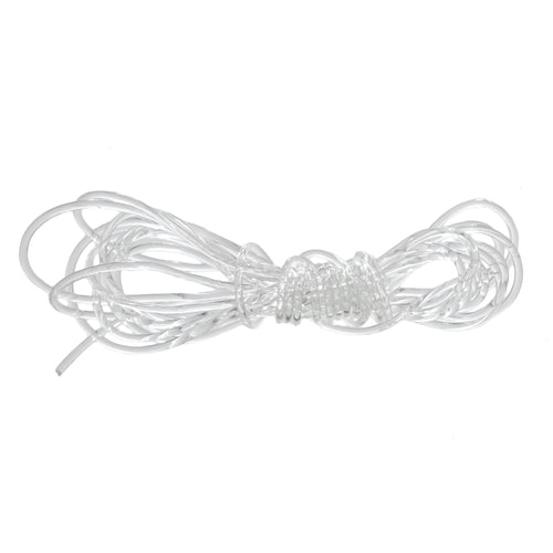 trimits elastic cord 1.5mm x 1mm clear fabric shack malmesbury CB266X