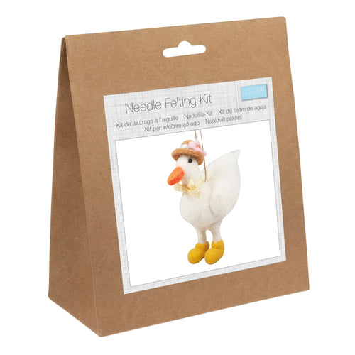 trimits needle felt felting duck ducks beginners kit fabric shack malmesbury TCK083