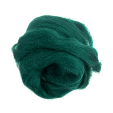 trimits needle felt felting natural wool roving 10g fabric shack malmesbury grass green 328
