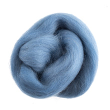 trimits needle felt felting natural wool roving 10g fabric shack malmesbury light blue 307