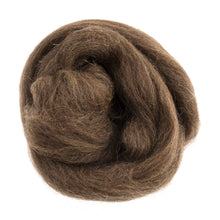trimits needle felt felting natural wool roving 10g fabric shack malmesbury light brown 015