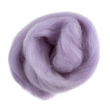 trimits needle felt felting natural wool roving 10g fabric shack malmesbury lilac 009