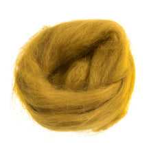trimits needle felt felting natural wool roving 10g fabric shack malmesbury mustard 005