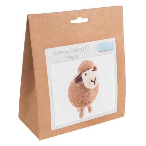 trimits needle felt felting sheep beginners kit fabric shack malmesbury TCK003