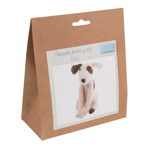 trimits needlefelt kit dog present gift TCK006 fabric shack malmesbury