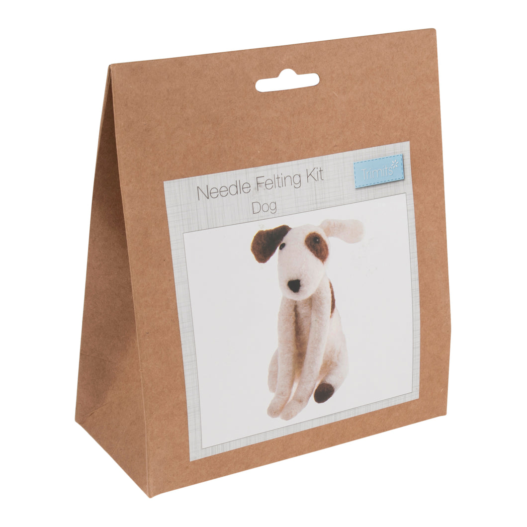 trimits needlefelt kit dog present gift TCK006 fabric shack malmesbury