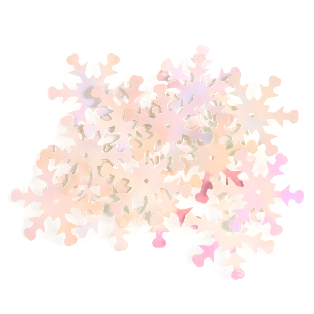 trimits sequins snowflake 24mm white fabric shack malmesbury 125_19