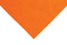 trimits wool viscose felt sheet 30 x 30cm tango orange fabric shack malmesbury F12_0122