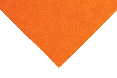 trimits wool viscose felt sheet 30 x 30cm tango orange fabric shack malmesbury F12_0122