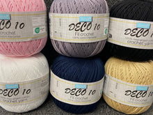 trmits crochet yarn mercerised cotton deco 10 crochet knit fabric shack malmesbury stack pic