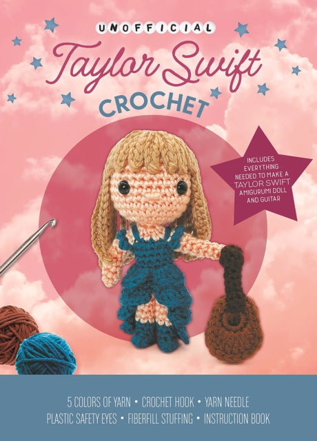 unofficial taylor swift crochet kit character by katalin galusz gardners books fabric shack malmesbury