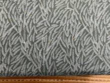 victoria louise designs welcome home christmas holidays woodland garden fern sage organic cotton fabric shack malmesbury